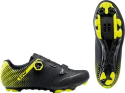 NorthWave Origin Plus 2 MTB Schoenen -Fietsbenodigdheden Winkel 410328045 nw origin plus 2 black yellow fluo 8021200504 main