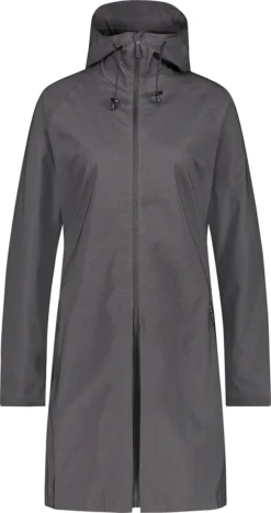 Agu Seq Rain Jacket Dames -Fietsbenodigdheden Winkel agu seq rain jacket women antraciet grijs 1