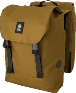 Agu Urban Essentials DWR 14L Dubbele Fietstassen -Fietsbenodigdheden Winkel agu urban essentials dwr 14l dubbele fietstassen bruin