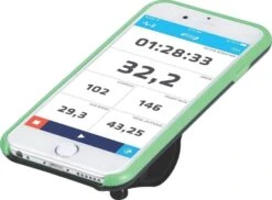 BBB Cycling BSM-03 Patron I6 IPhone Houder -Fietsbenodigdheden Winkel bbb bsm 03 smartphonehouder patron i6 zwart groen