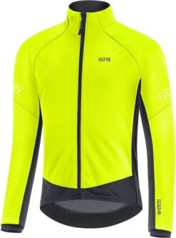 Gore C3 GTX Thermo Fietsjas Heren -Fietsbenodigdheden Winkel gore c3 thermo jack geel1 2