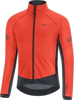 Gore C3 GTX Thermo Fietsjas Heren -Fietsbenodigdheden Winkel gore c3 thermo jack rood1 2