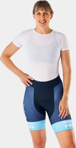 Santini Trek Segafredo Replica Woman Korte Fietsbroek