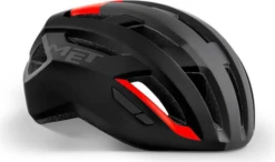 MET Vinci MIPS Racefiets Helm -Fietsbenodigdheden Winkel met vinci mips racehelm zwart rood