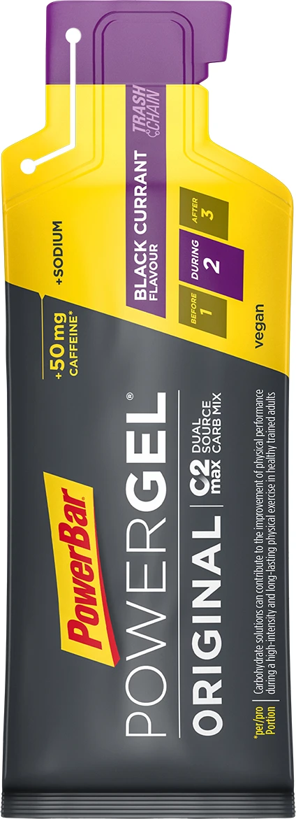 PowerBar Powergel Original + Caffeïne 1 PowerBar Powergel Original + Caffeïne