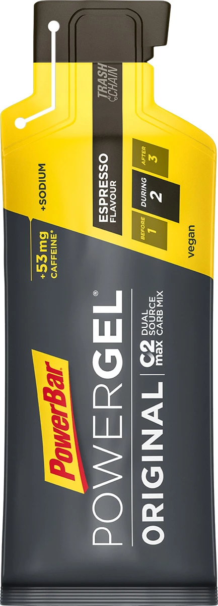PowerBar Powergel Original + Caffeïne 2 PowerBar Powergel Original + Caffeïne - Afbeelding 2
