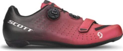 Scott Road Comp Boa Racefiets Schoenen Heren -Fietsbenodigdheden Winkel scott road comp boa racefietsschoen heren zwart rood 3