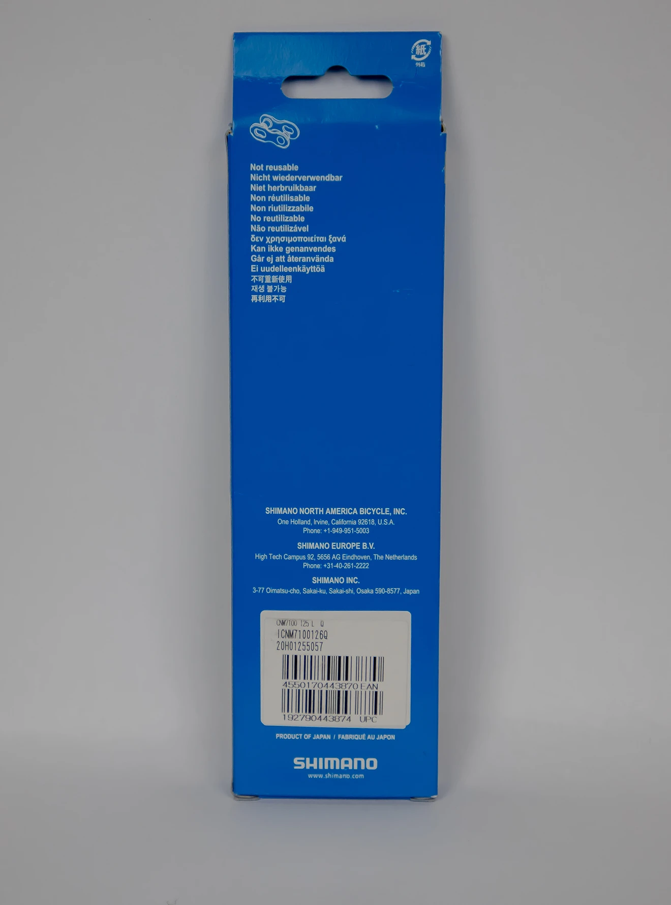 Shimano SLX M7100 12-speed Ketting 1 Shimano SLX M7100 12-speed Ketting