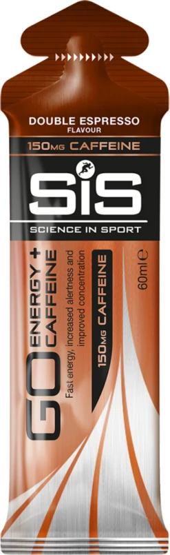 SiS GO Energy Cafeïne Gel -Fietsbenodigdheden Winkel sis go energy cafeine gel dubbel espresso