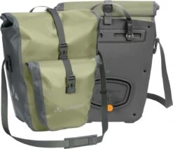 Vaude Aqua Back Plus Fietstassenset -Fietsbenodigdheden Winkel vaude aqua back plus dubbel legergroen 1